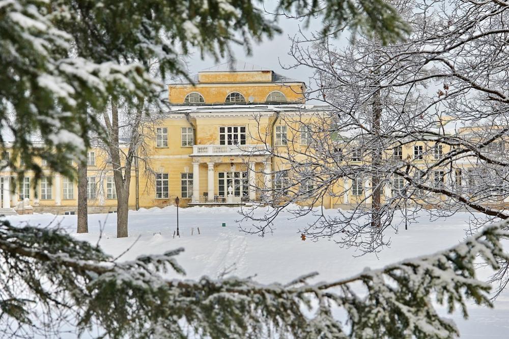 Усадьба Марьино (фасад дворца)