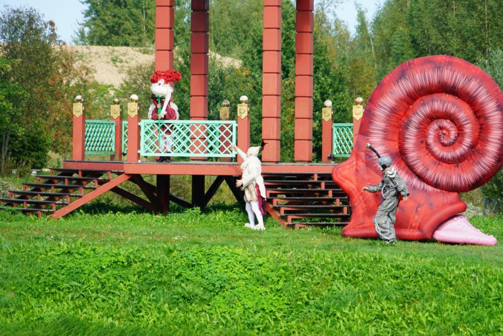 Шоу "Гигантские улитки"