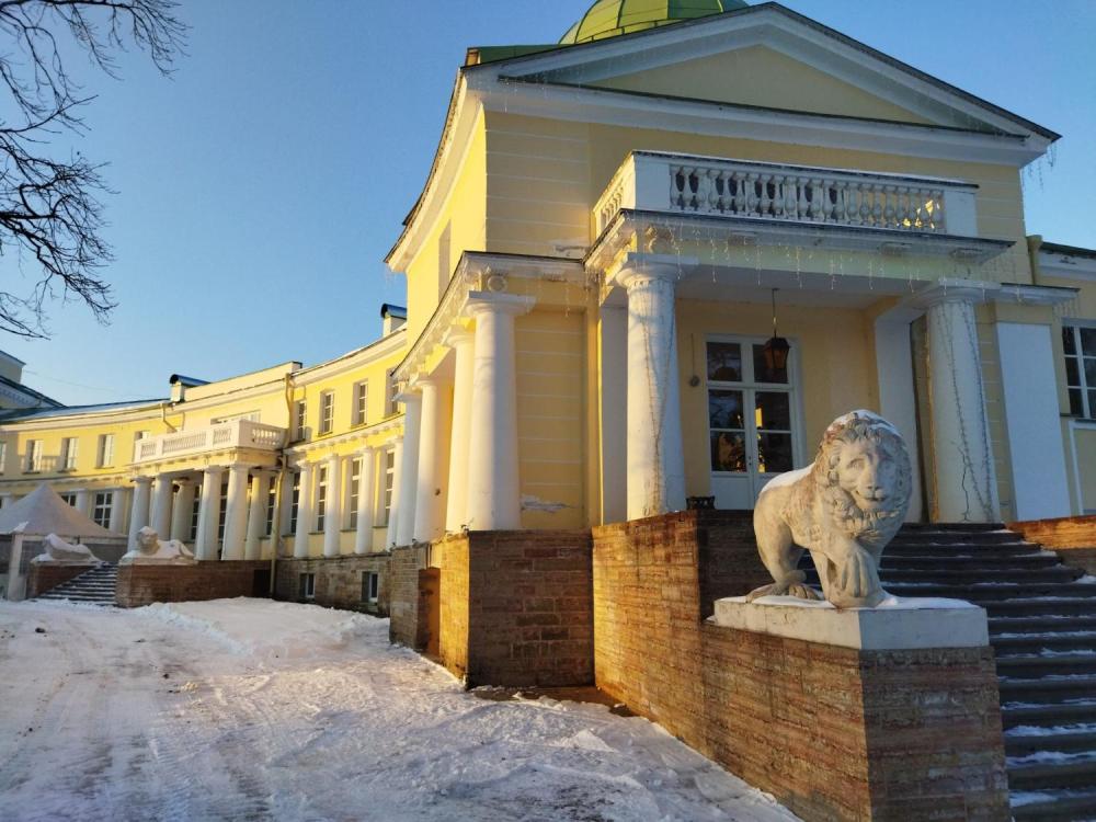 Зимние дни в Усадьбе Марьино
